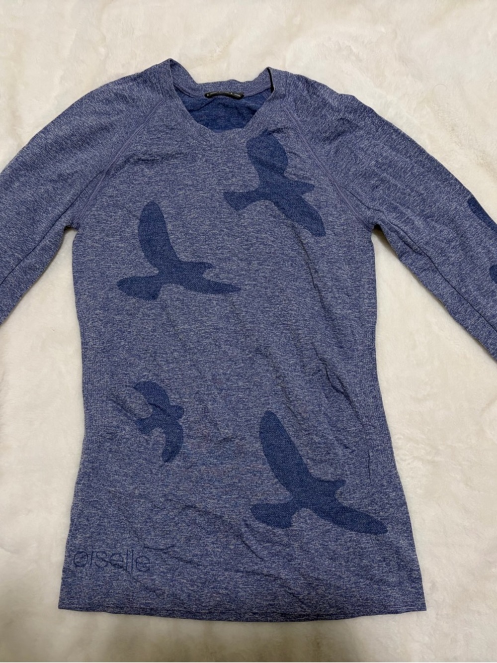 Oiselle Flyte Long Sleeve - blue